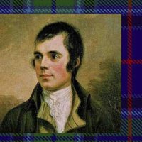 Robert Burns Portait - web page